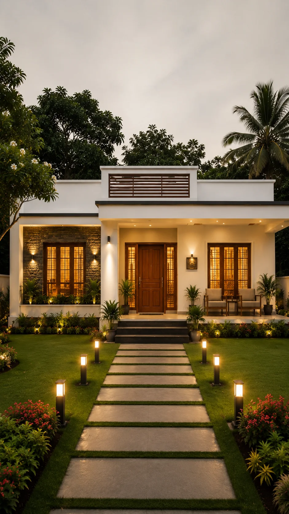 Luxury Contemporary Villa by PC Builders